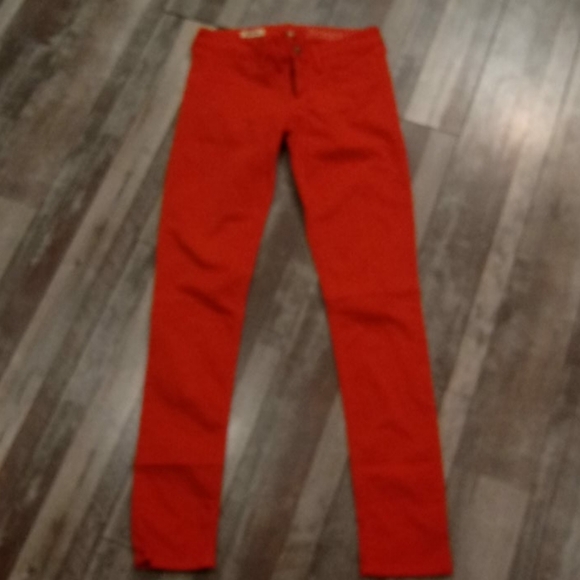 Design Lab Orange Y2K Kidcore Skinny Jeans Size 27 - Picture 2 of 7